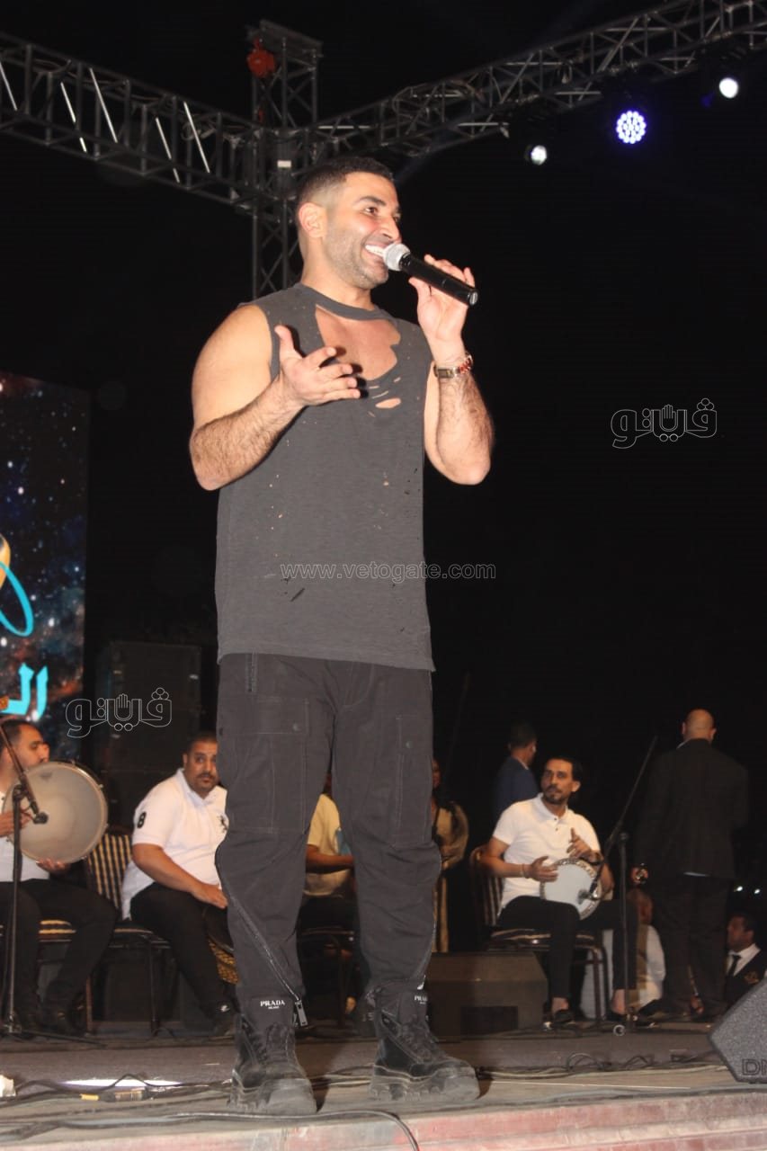  بهاء سلطان واحمد سعد ورامى جمال يشعلون حفلات العيد الحديقة الصينية (35)