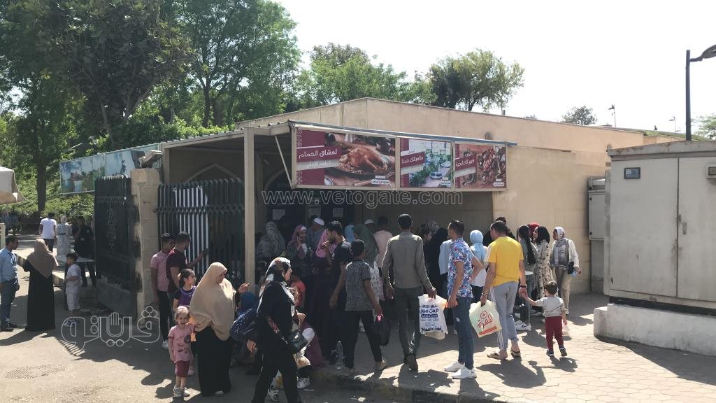 سعادة وفرحة الأطفال بإجازة عيد الفطر في حديقة الأزهر (1)