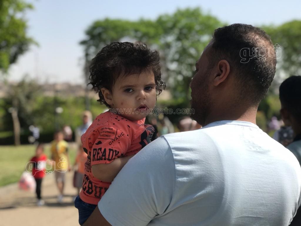 سعادة وفرحة الأطفال بإجازة عيد الفطر في حديقة الأزهر (3)