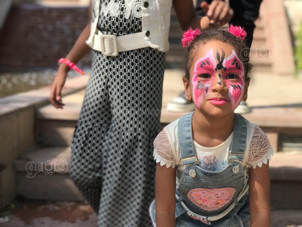 سعادة وفرحة الأطفال بإجازة عيد الفطر في حديقة الأزهر (7)