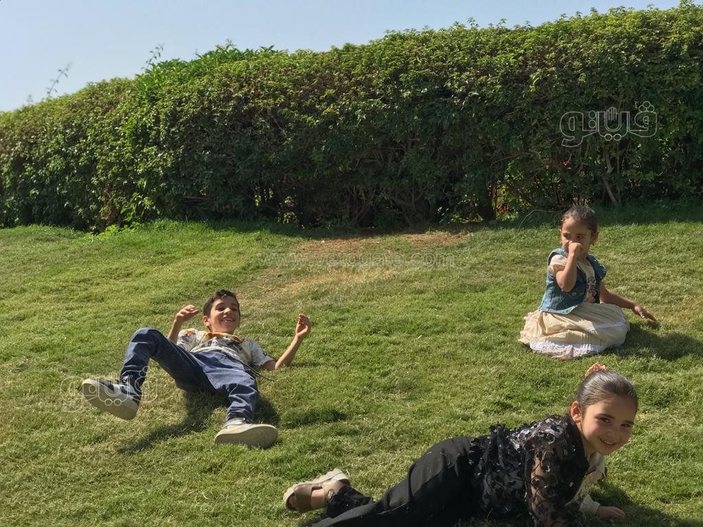 سعادة وفرحة الأطفال بإجازة عيد الفطر في حديقة الأزهر (8)