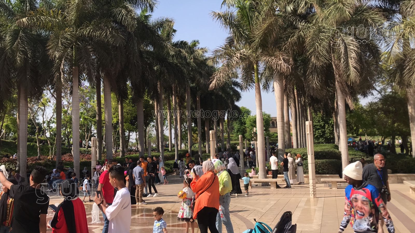 سعادة وفرحة الأطفال بإجازة عيد الفطر في حديقة الأزهر (10)