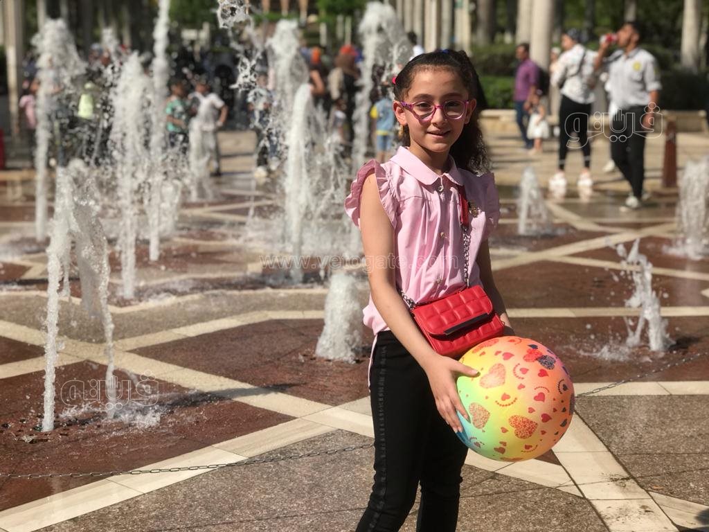 سعادة وفرحة الأطفال بإجازة عيد الفطر في حديقة الأزهر (12)