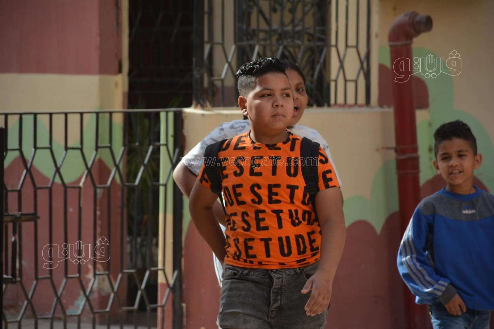 توافد تلاميذ الصف الخامس والسادس الابتدائي على لجان ميت عقبة بالجيزة (20)