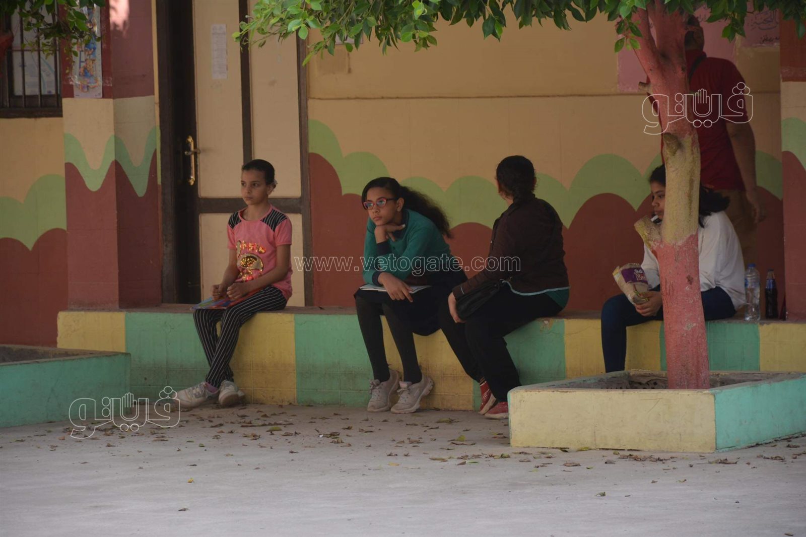 توافد تلاميذ الصف الخامس والسادس الابتدائي على لجان ميت عقبة بالجيزة (22)