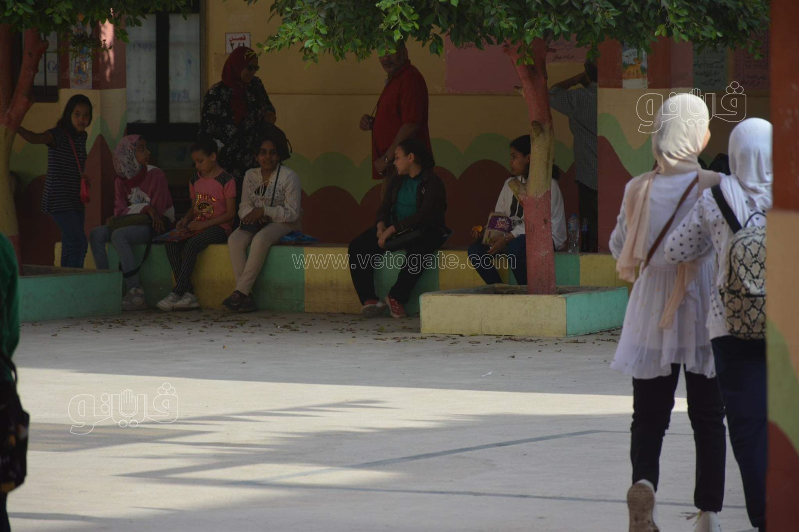 توافد تلاميذ الصف الخامس والسادس الابتدائي على لجان ميت عقبة بالجيزة (28)