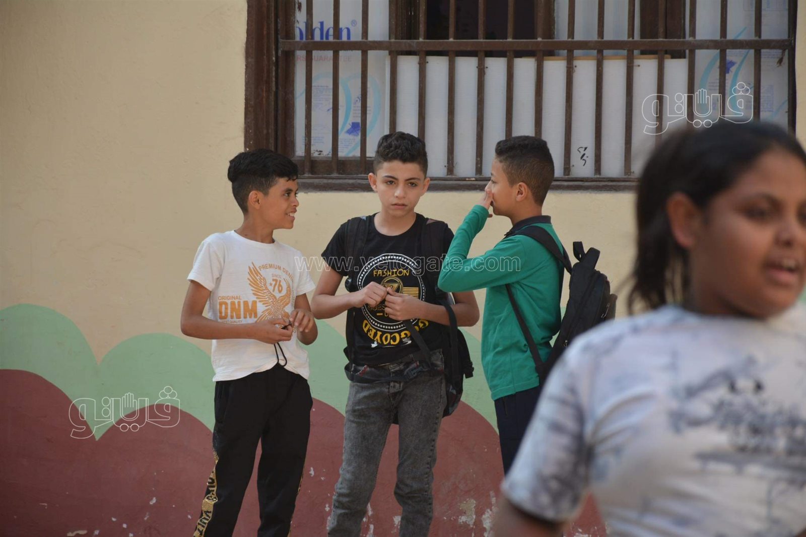 توافد تلاميذ الصف الخامس والسادس الابتدائي على لجان ميت عقبة بالجيزة (29)