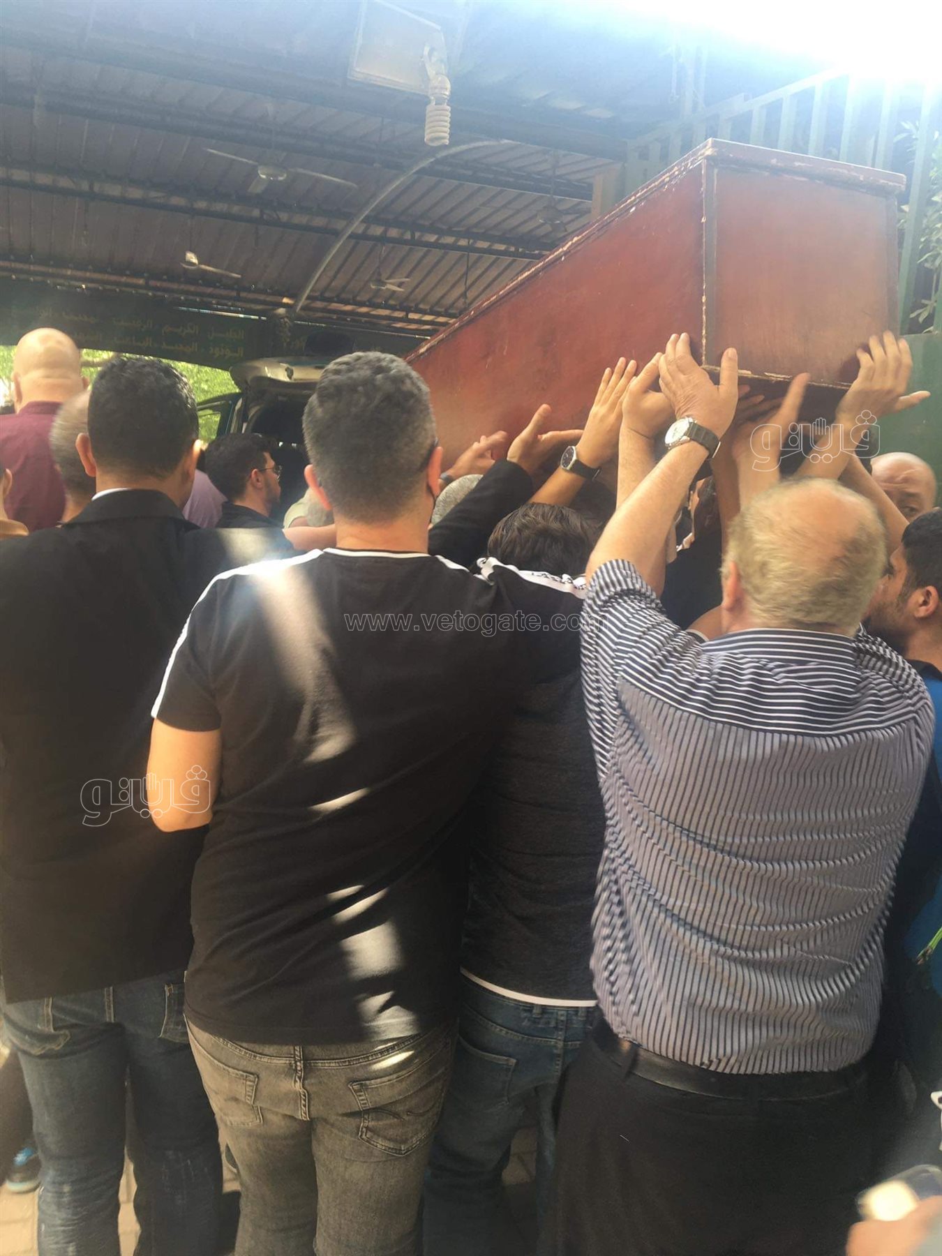 تشييع جنازة والدة أشرف مصيلحي.. وعمة عمرو سمير عاطف من مسجد مصطفى محمود (1)