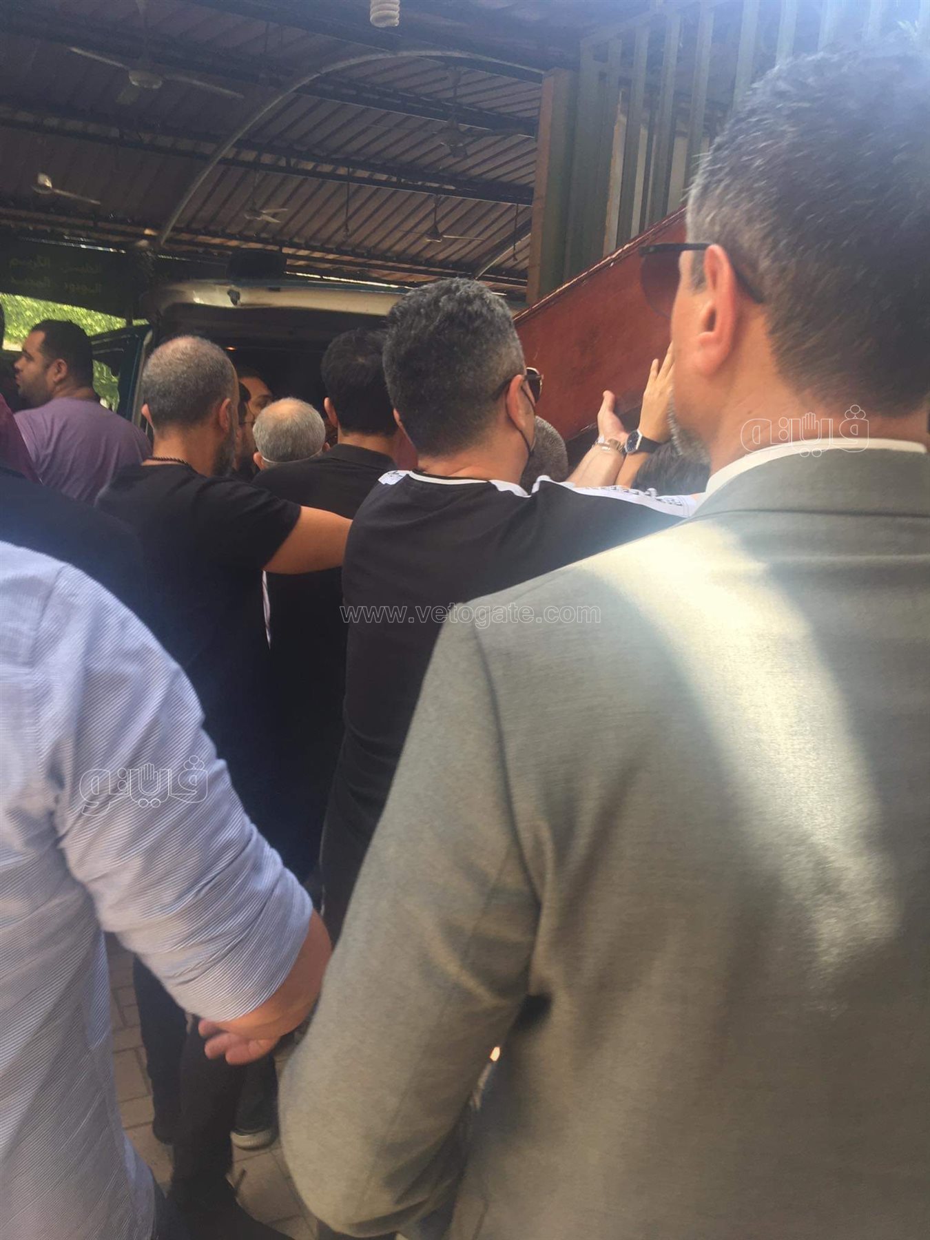 تشييع جنازة والدة أشرف مصيلحي.. وعمة عمرو سمير عاطف من مسجد مصطفى محمود (2)