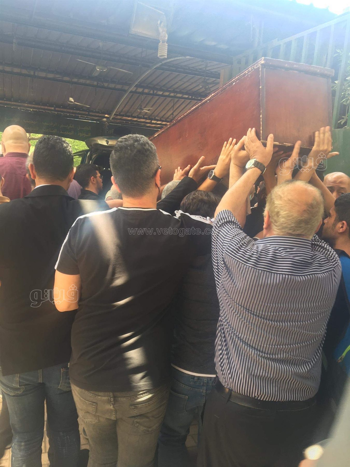 تشييع جنازة والدة أشرف مصيلحي.. وعمة عمرو سمير عاطف من مسجد مصطفى محمود (4)