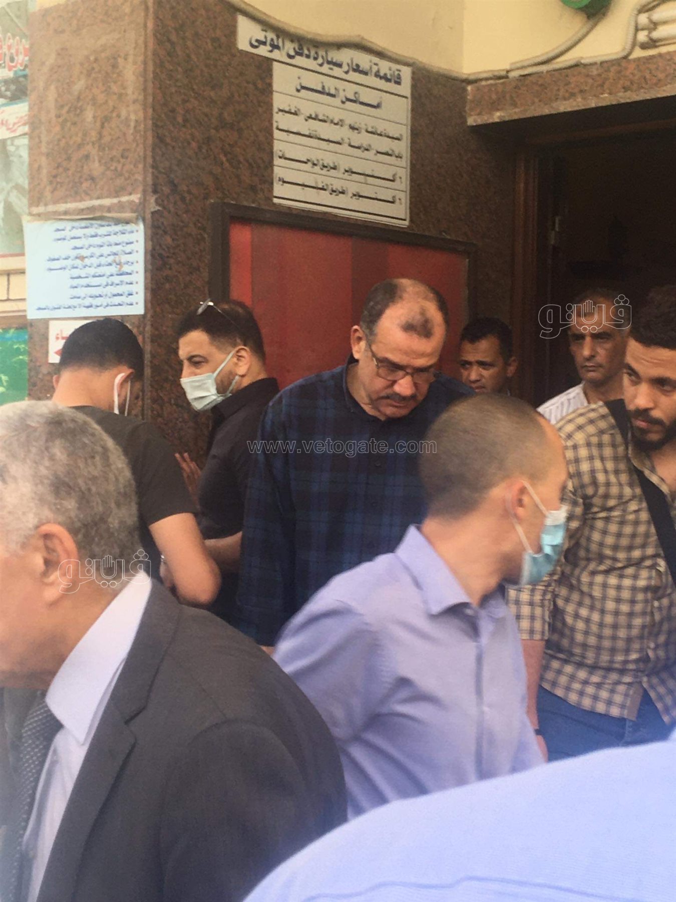 تشييع جنازة والدة أشرف مصيلحي.. وعمة عمرو سمير عاطف من مسجد مصطفى محمود (7)