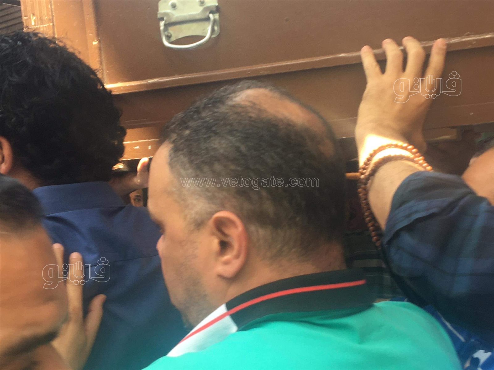 تشييع جنازة والدة أشرف مصيلحي.. وعمة عمرو سمير عاطف من مسجد مصطفى محمود (9)