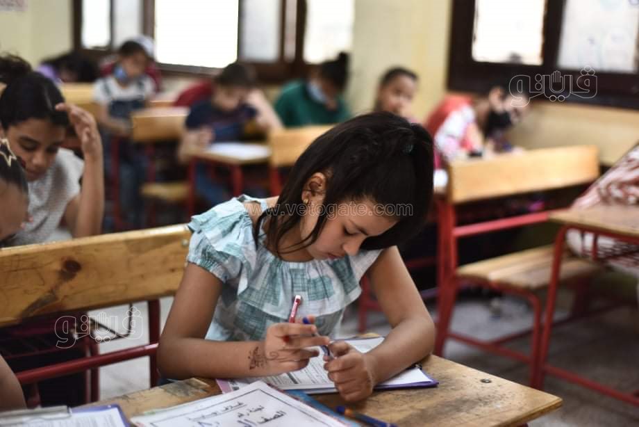 تأدية طلاب رابعة ابتدائى امتحان الرياضيات (21)