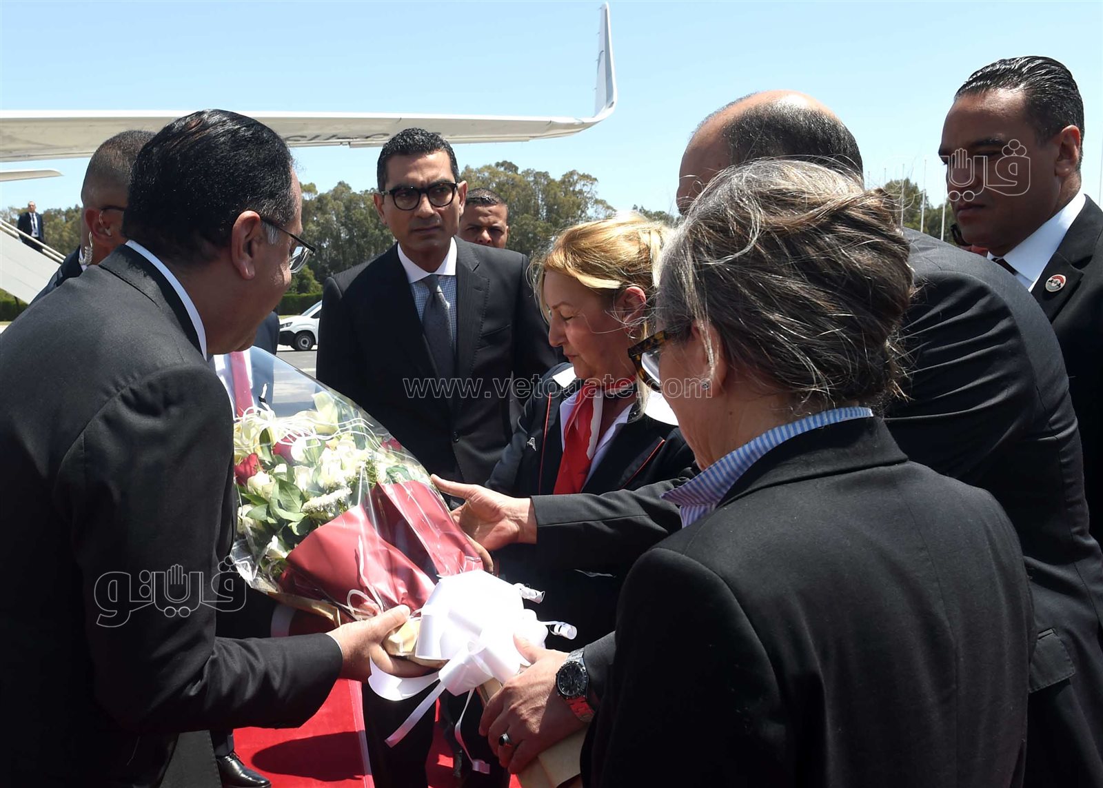 استقبال رئيس الوزراء مصطفي مدبولي في تونس (6)