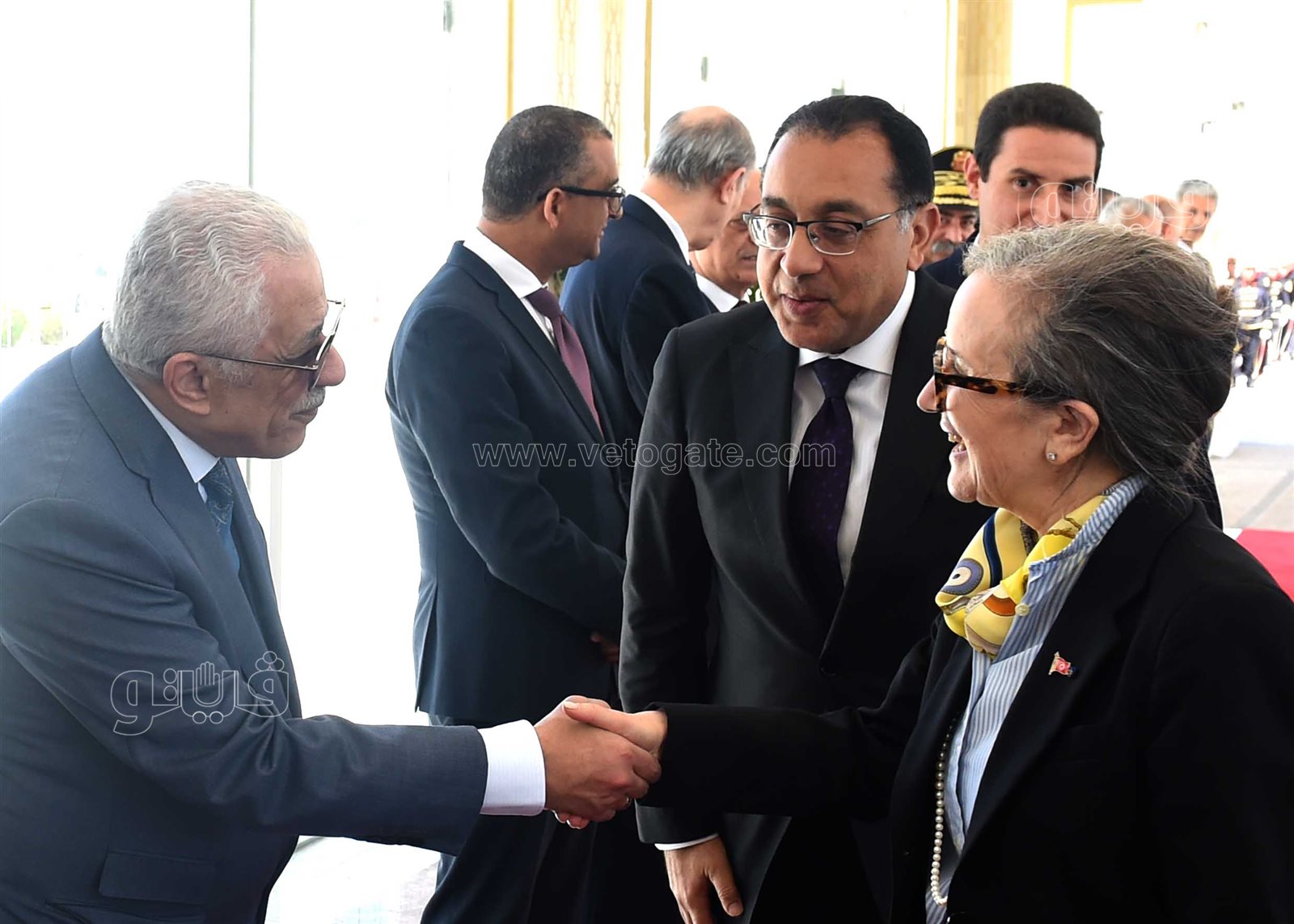 استقبال رئيس الوزراء مصطفي مدبولي في تونس (18)