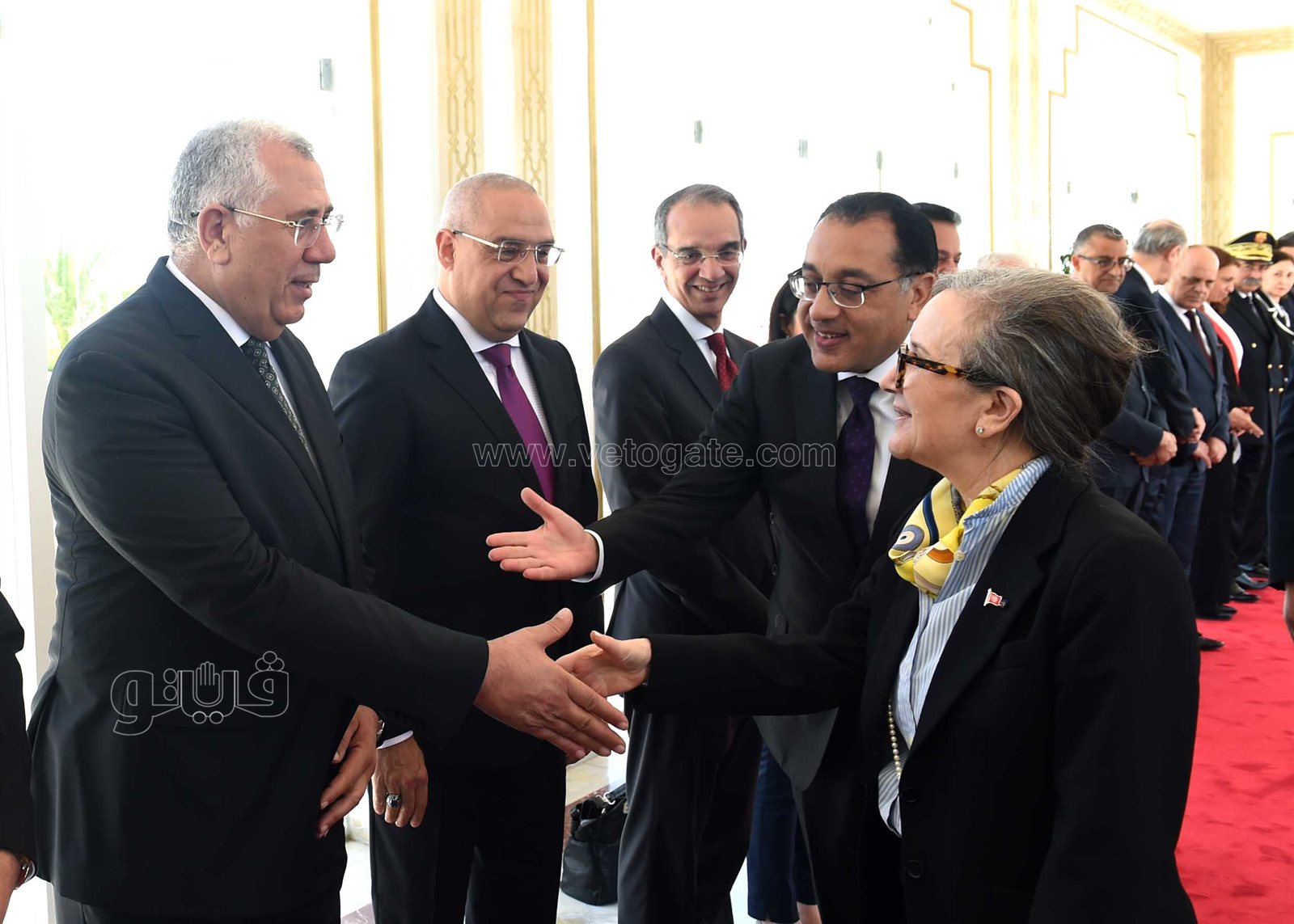 استقبال رئيس الوزراء مصطفي مدبولي في تونس (22)