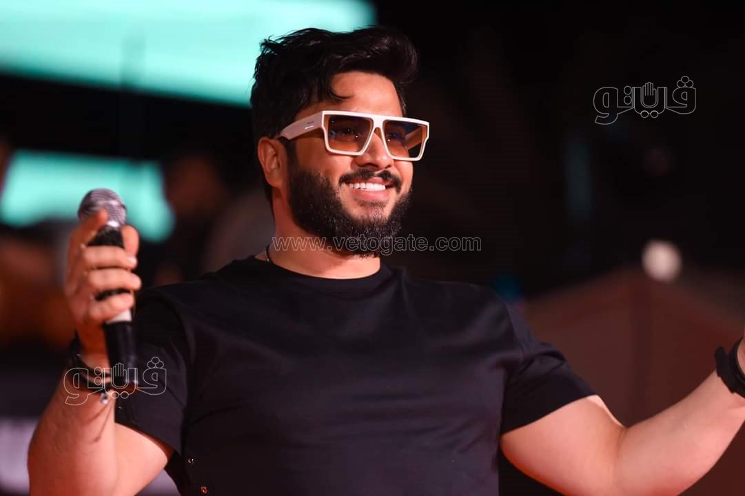 .احمد سعد ومصطفى حجاج يشعلون حفل الجامعه البريطانية بالشروق (4)