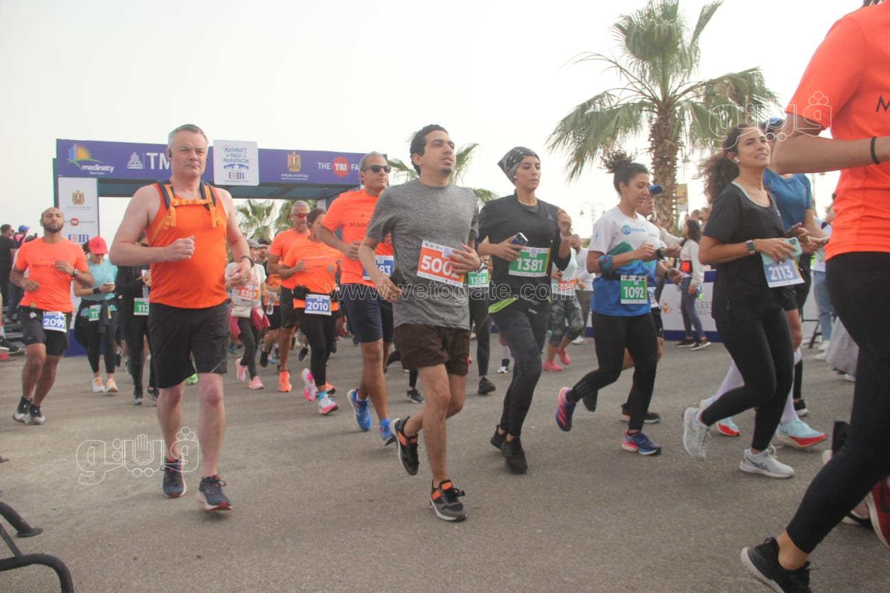 بمشاركة وزير الرياضة.. انطلاق نصف ماراثون مدينتي (12)