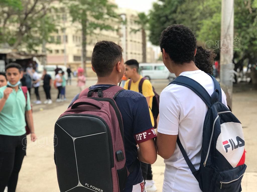 توافد طلاب الشهادة الإعدادية (4)