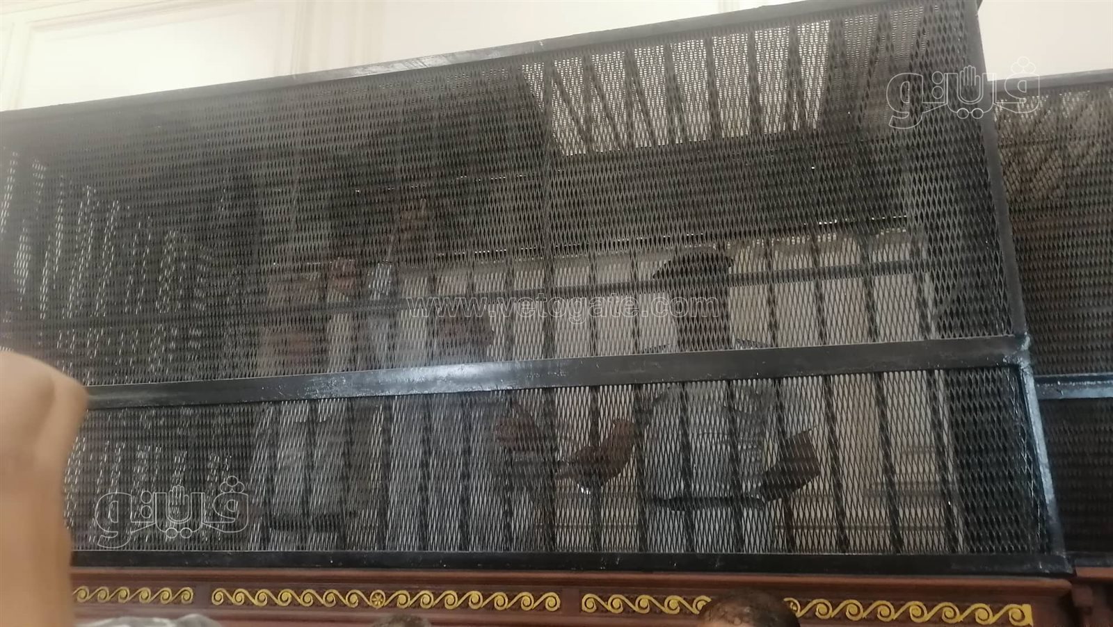 إيداع قاتل كاهن الأسكندرية بقفص الاتهام بمحكمة جنايات الأسكندرية (1)