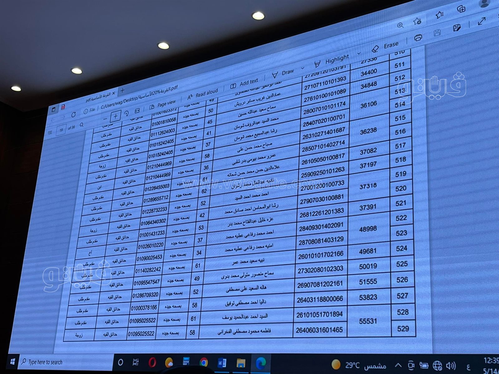 أسماء الفائزين في قرعة الحج بمحافظة القاهرة (12)