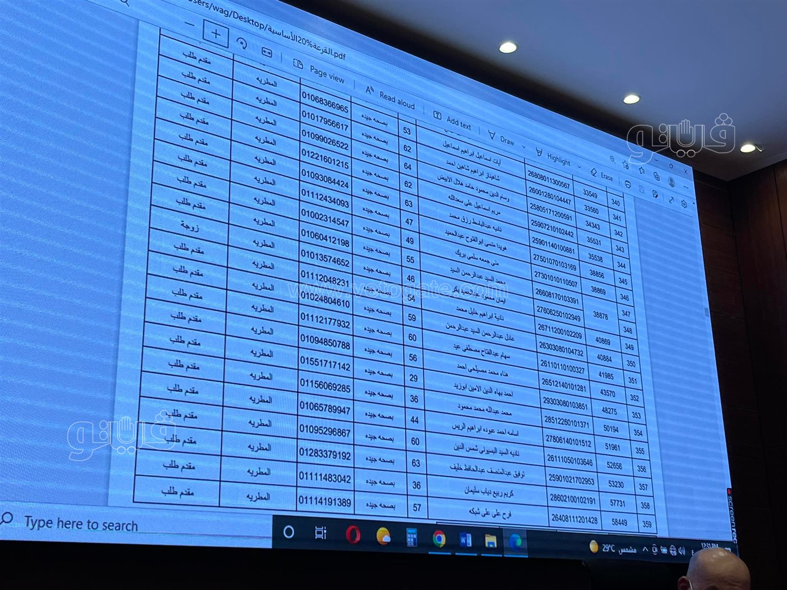 أسماء الفائزين في قرعة الحج بمحافظة القاهرة (21)