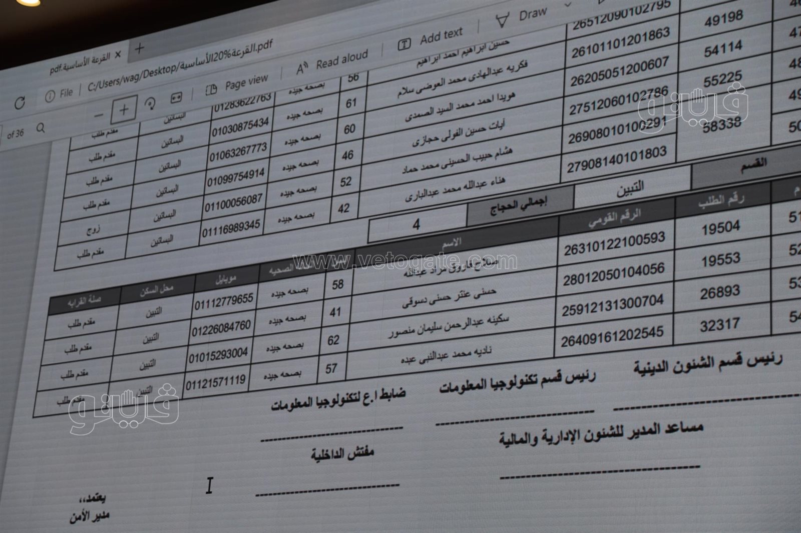 أسماء الفائزين في قرعة الحج بمحافظة القاهرة (25)