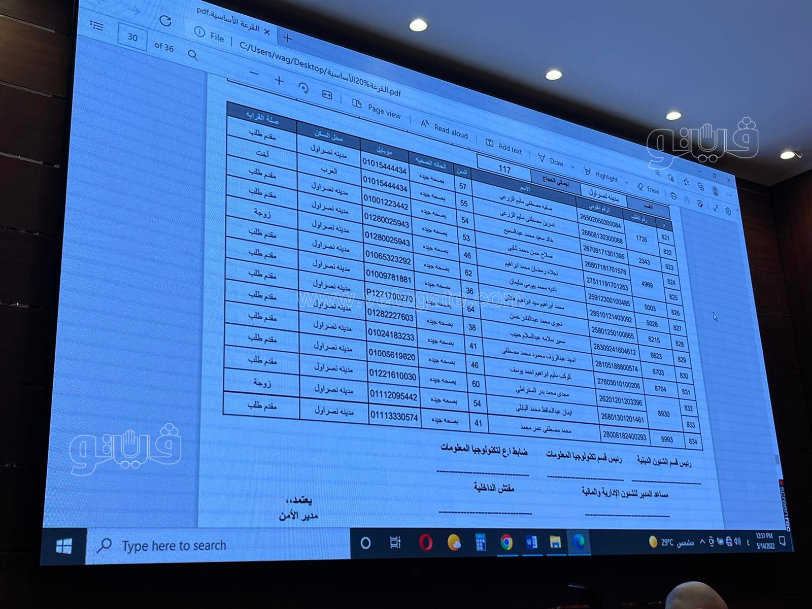 أسماء الفائزين في قرعة الحج بمحافظة القاهرة (49)