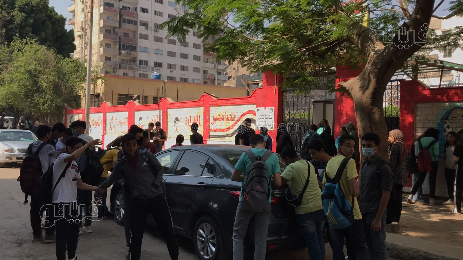 طلاب الشهادة الاعدادية بالجيزة (1)