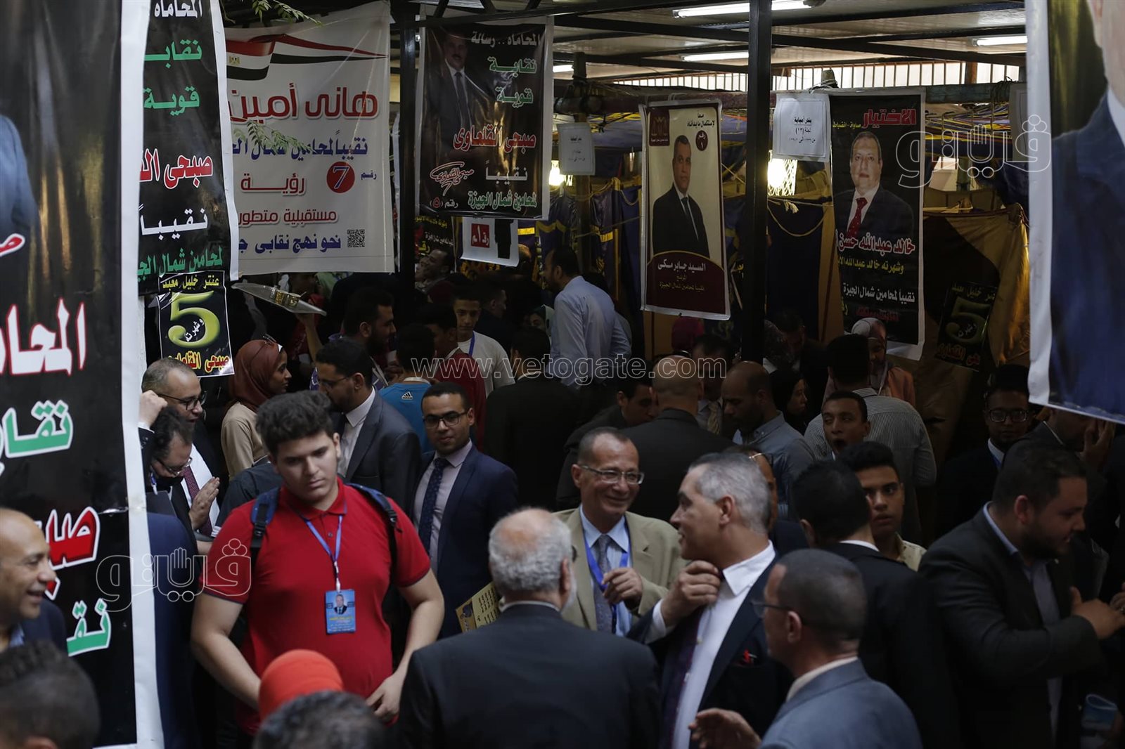 انتخابات الإعادة على مقعد نقيب المحامين بشمال الجيزة (4)