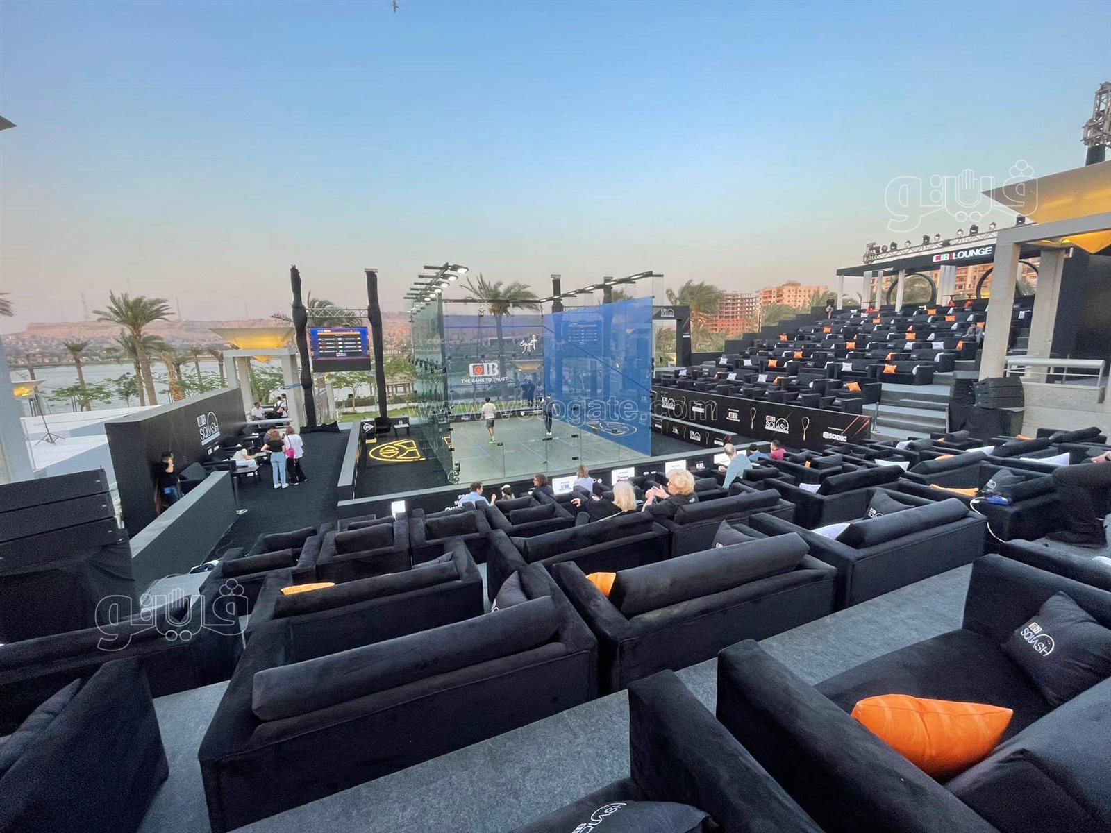 انطلاق بطولة العالم للاسكواش بمتحف القومي للحضارة (18)