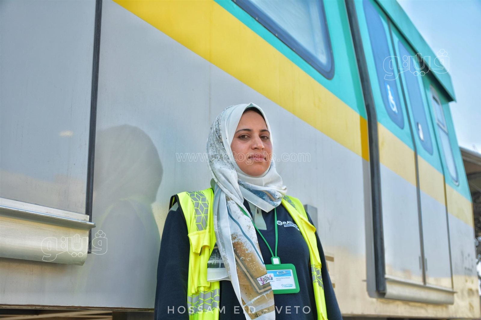 أول سائقة لمترو الأنفاق (1)