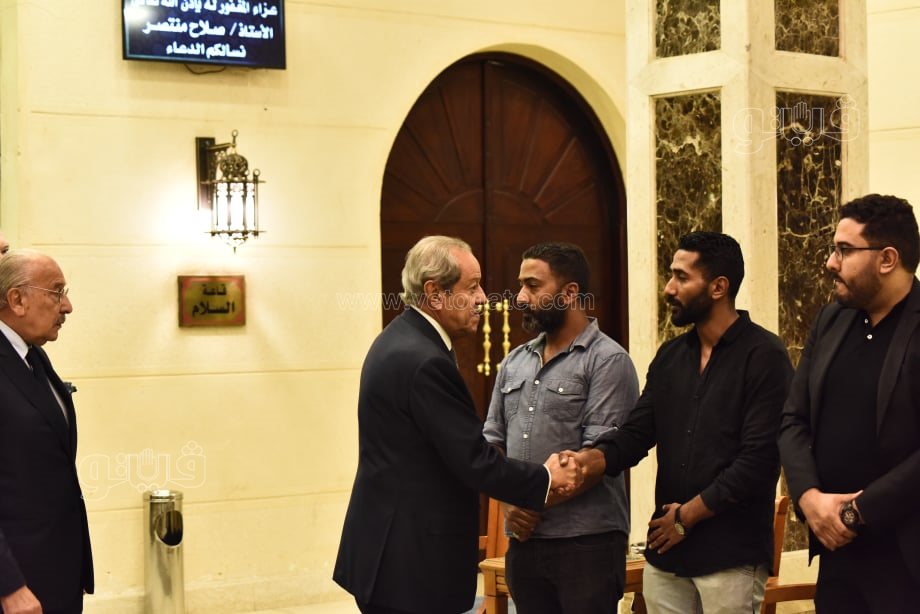 عزاء الكاتب الصحفي صلاح منتصر (13)