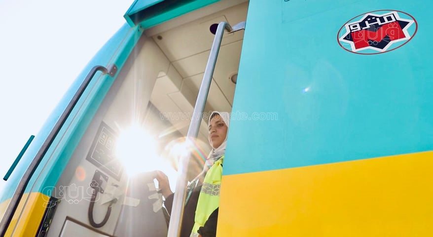 أول سائقة لمترو الأنفاق (6)