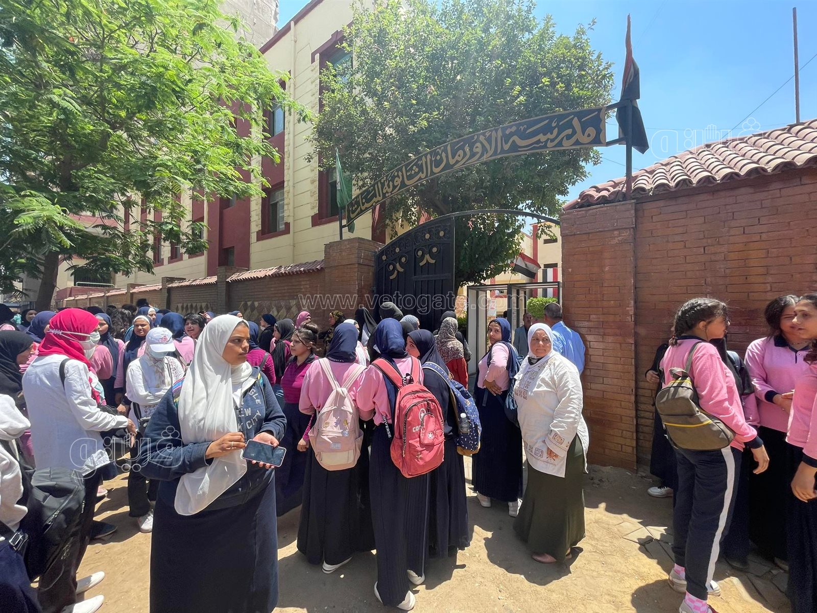 طلاب الصف الثاني الثانوي بالجيزة (4)