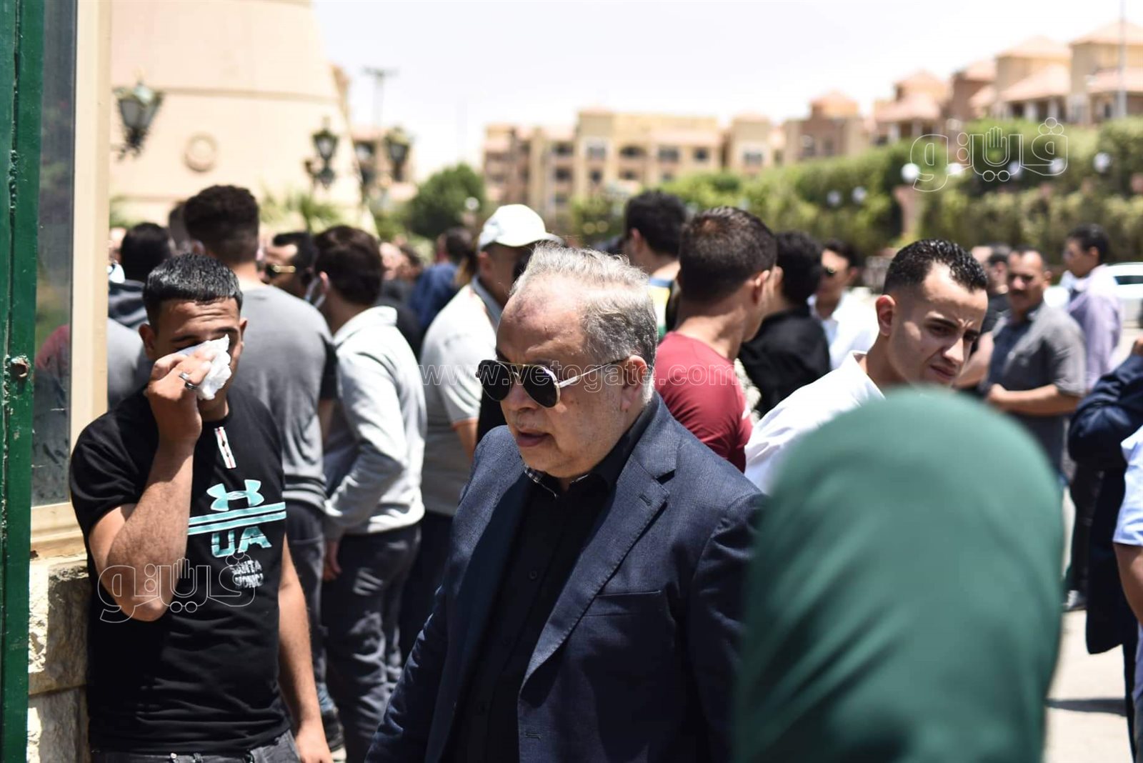 تشييع جثمان سمير صبري من مسجد الشرطة إلى مثواه الأخير (13)