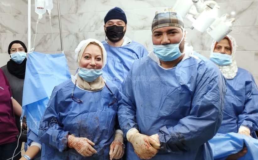 سيدة تضع 5 توائم في ولادة قيصرية (7)