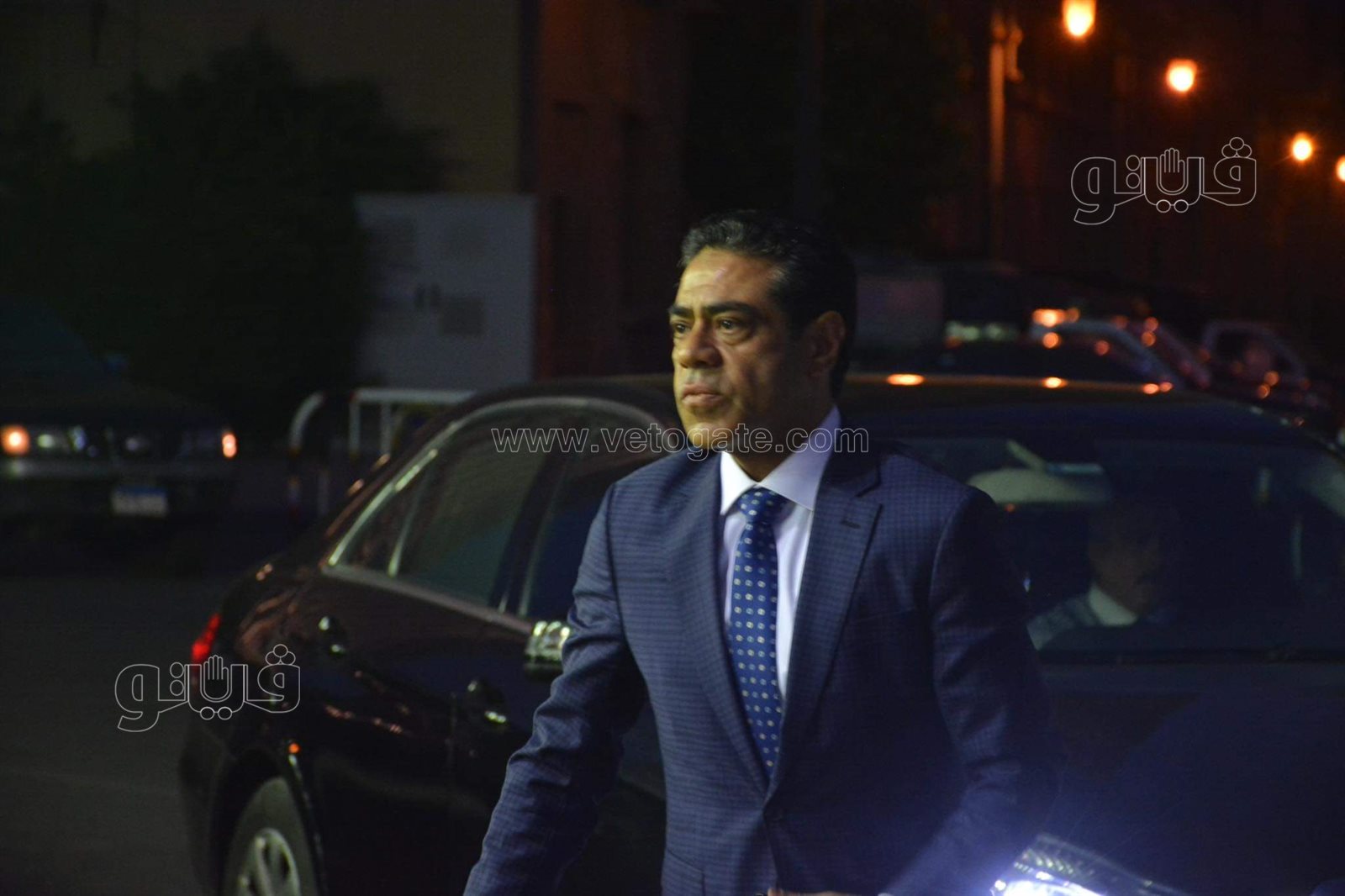 حسن حمدي وحسام غالي وشوبير في عزاء والد محمد سراج (13)