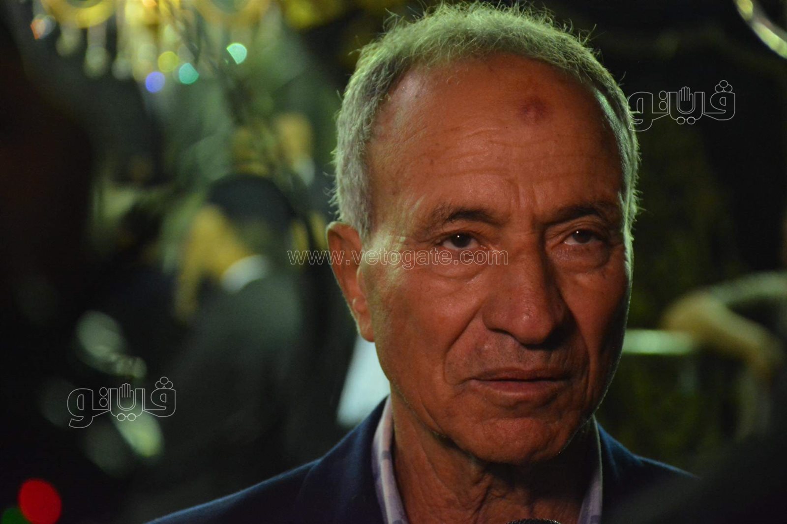 العامري فاروق وصبري فواز ومحمد العدل في عزاء والد محمد سراج (30)