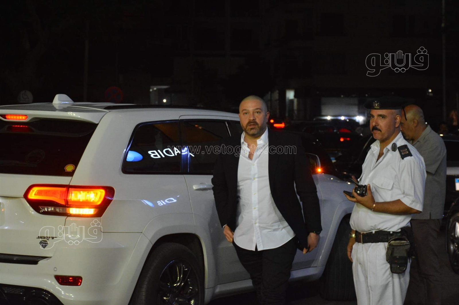 احمد دياب والدرندلى وخالد بيبو يشاركون في عزاء والد محمد سراج (2)