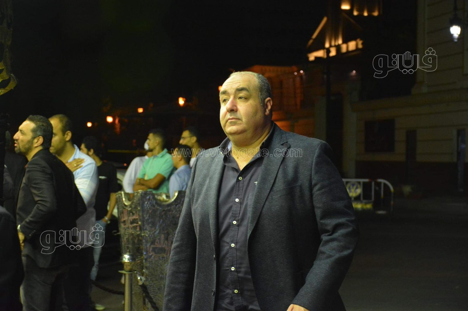 احمد دياب والدرندلى وخالد بيبو يشاركون في عزاء والد محمد سراج (3)