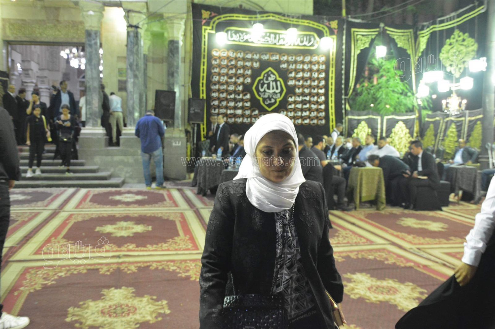 احمد دياب والدرندلى وخالد بيبو يشاركون في عزاء والد محمد سراج (8)