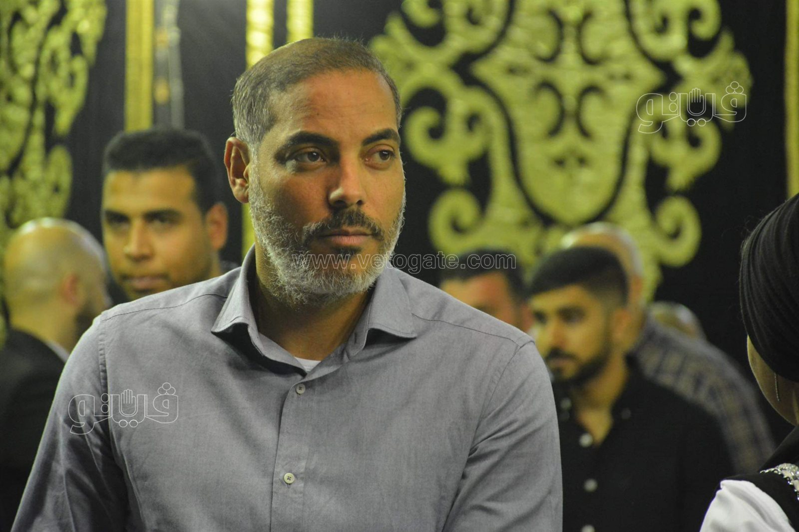 احمد دياب والدرندلى وخالد بيبو يشاركون في عزاء والد محمد سراج (16)