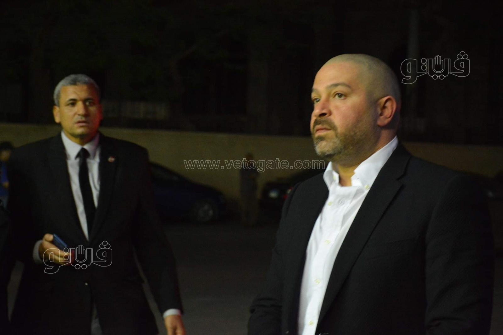 احمد دياب والدرندلى وخالد بيبو يشاركون في عزاء والد محمد سراج (22)