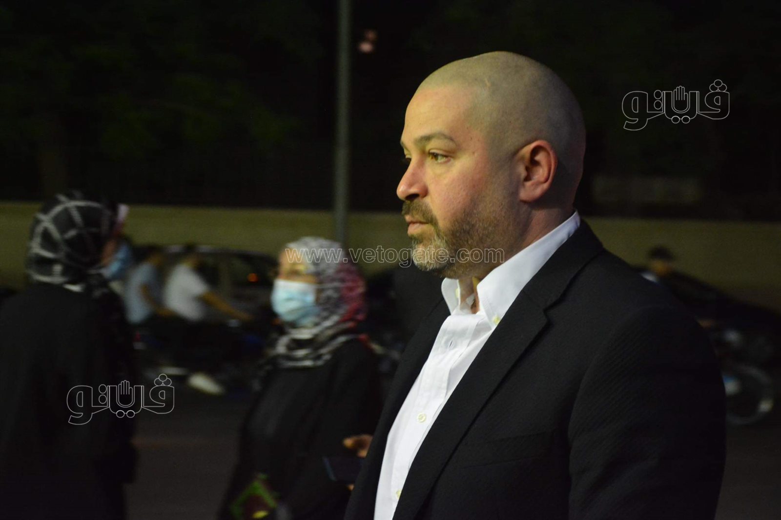 احمد دياب والدرندلى وخالد بيبو يشاركون في عزاء والد محمد سراج (25)