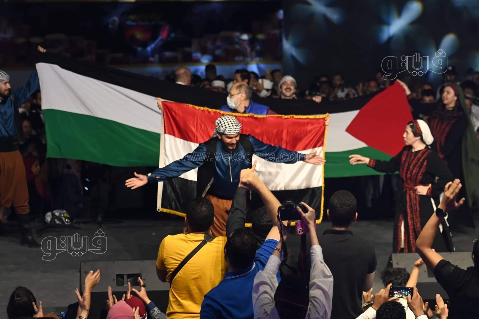 ليلة فنية ساحرة بمهرجان الطبول على مسرح سور القاهرة (4)