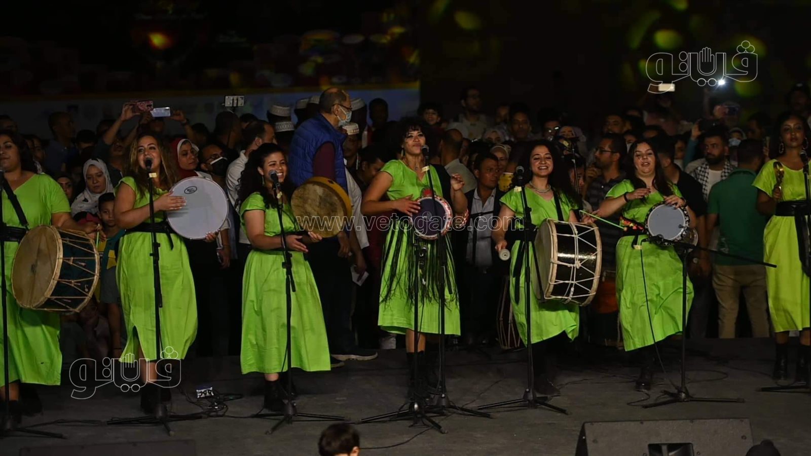 ليلة فنية ساحرة بمهرجان الطبول على مسرح سور القاهرة (9)