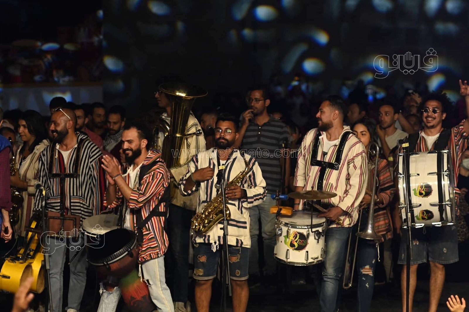 ليلة فنية ساحرة بمهرجان الطبول على مسرح سور القاهرة (11)