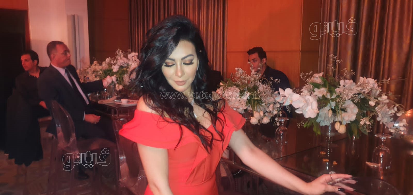 حفل زفاف بوسي بحضور نجوم الفن (9)