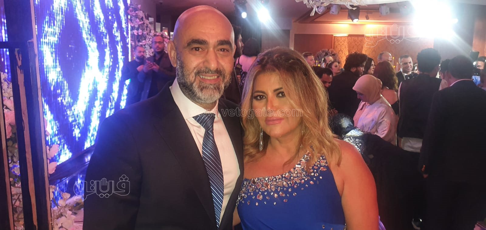 حفل زفاف بوسي بحضور نجوم الفن (14)